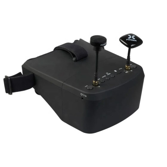 5.8G FPV Goggles 40CH Dual Receiver Battery DVR  Search Video Recording RC FPV Multicopter